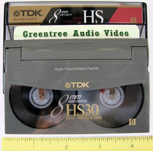 Sony P6-60HG 60 Minute High Grade 8mm Tape 
