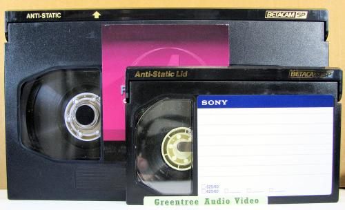 Betacam, Betacam-SP NTSC PAL Video Tape Transfer to file