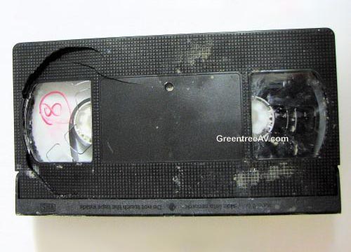 Damaged VHS